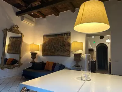 Area soggiorno di La casa dell'architetto