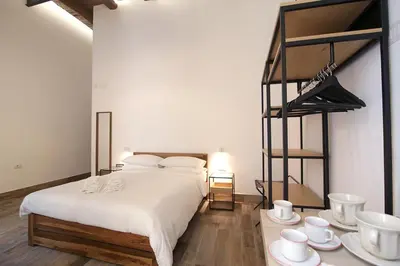 Letto o letti in una camera di Antica Residenza Fusco