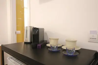 Set per la preparazione di tè e caffè presso Antica Residenza Fusco