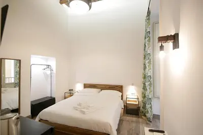 Letto o letti in una camera di Antica Residenza Fusco