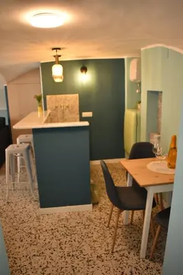 Area soggiorno di La Casa sul Teatro