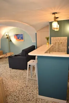 Area soggiorno di La Casa sul Teatro