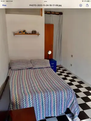 Letto o letti in una camera di NapoliSweetNapoli Panoramico in centro storico
