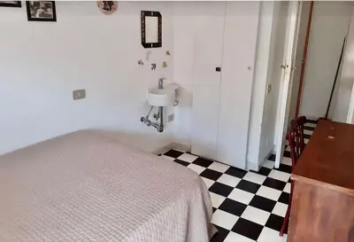 Letto o letti in una camera di NapoliSweetNapoli Panoramico in centro storico
