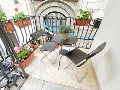 Balcone o terrazza di A Casa e Cardetella