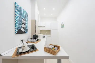 Cucina o angolo cottura di Casa Movie by Ospitalia Napoli