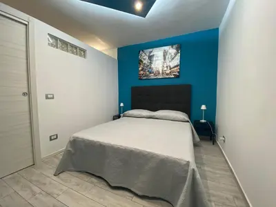Letto o letti in una camera di Casa vacanze Figurelle