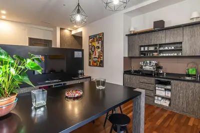 Cucina o angolo cottura di Gram Suites