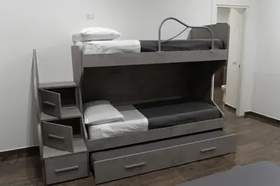 Letto o letti in una camera di B&B Santa Lucy L.A.M.