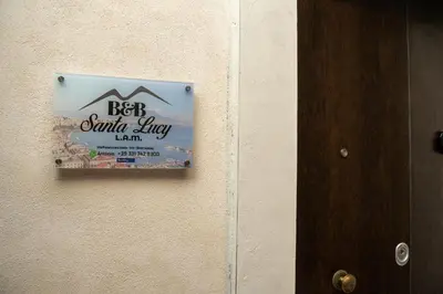 Certificato, attestato, insegna o altro documento esposto da B&B Santa Lucy L.A.M.