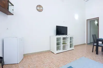 TV o dispositivi per l'intrattenimento presso GuestHost - New Start Panoramic Apartment