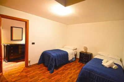 Letto o letti in una camera di Albatros Apt