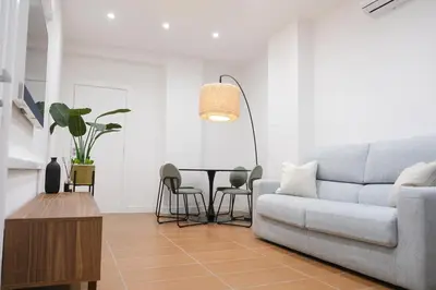 Area soggiorno di Aroma Apartment, Maschio Angioino-Porto Di Napoli