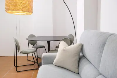 Area soggiorno di Aroma Apartment, Maschio Angioino-Porto Di Napoli