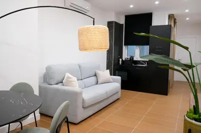 Area soggiorno di Aroma Apartment, Maschio Angioino-Porto Di Napoli