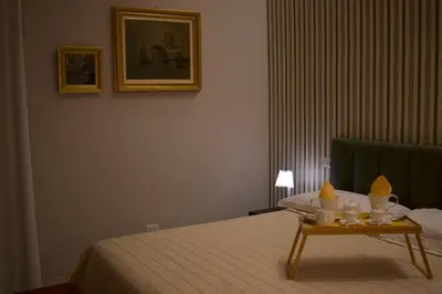 Letto o letti in una camera di Astrea