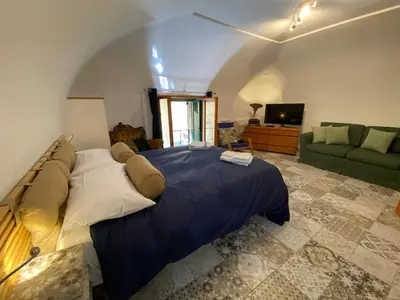 Letto o letti in una camera di Angeli’s Apartment