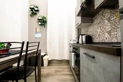 Cucina o angolo cottura di Casa Cosmedin