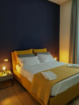Letto o letti in una camera di Urban Loft Napoli