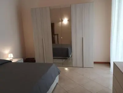 Letto o letti in una camera di A casa di Laura