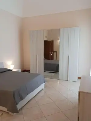 Letto o letti in una camera di A casa di Laura