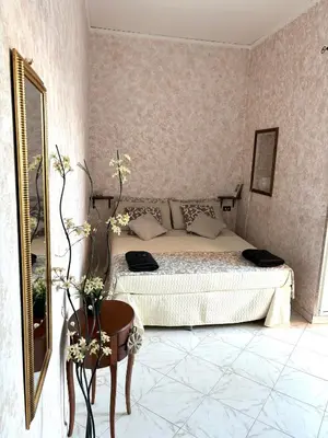 Letto o letti in una camera di Rian House