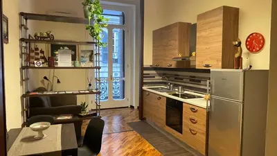 Cucina o angolo cottura di Caravaggio Apartment