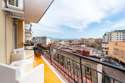 Balcone o terrazza di casa sole