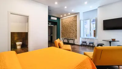 TV o dispositivi per l'intrattenimento presso Casa Calù Castel dell'Ovo