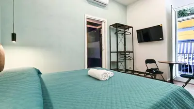 Letto o letti in una camera di Casa Calù Castel Sant'Elmo