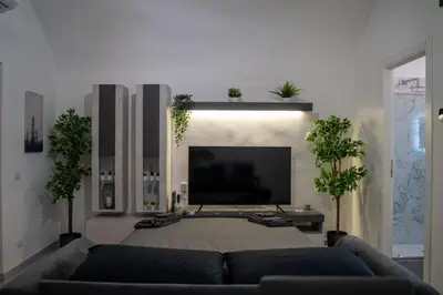TV o dispositivi per l'intrattenimento presso Dietro al Plebiscito luxury suite