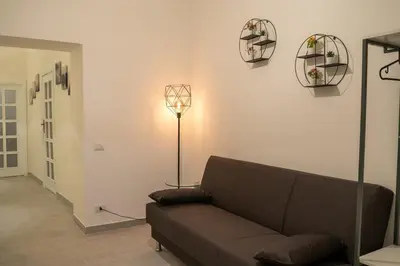 Area soggiorno di Dietro al Plebiscito luxury suite