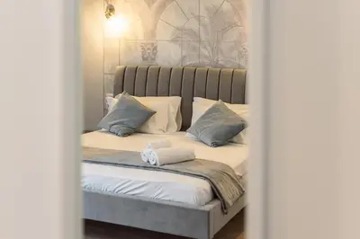 Letto o letti in una camera di Guest House 121 Luxury Apartments