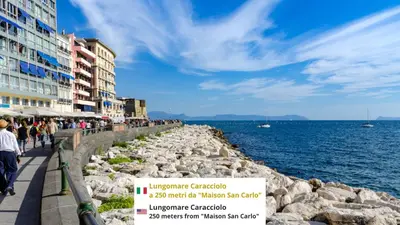 Paesaggio naturale nelle vicinanze dell'affittacamere