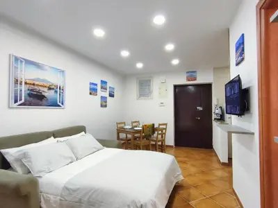 TV o dispositivi per l'intrattenimento presso Chiaia House Vetriera