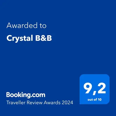 Certificato, attestato, insegna o altro documento esposto da Crystal B&B