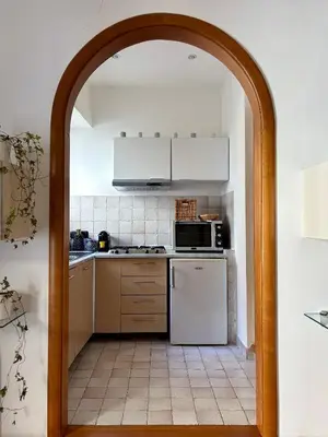 Cucina o angolo cottura di Seafront house
