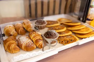 Cibo presso il bed & breakfast o nelle vicinanze