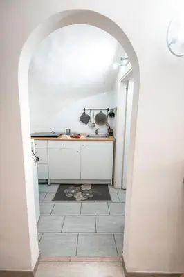 Cucina o angolo cottura di Il salotto di Napoli - Guest House