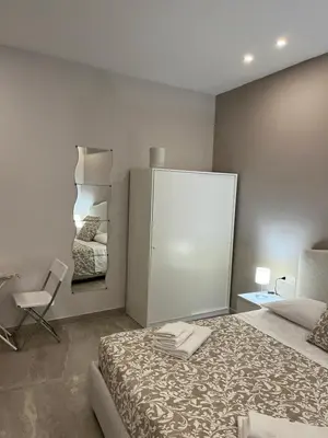 Letto o letti in una camera di Casa paradiso
