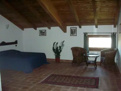 Area soggiorno di Guest House Pedamentina