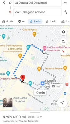 Planimetria di Dimora Dei Decumani