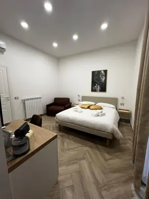 Letto o letti in una camera di Dimora Dei Decumani
