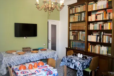 Biblioteca nel bed & breakfast