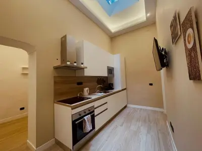 Cucina o angolo cottura di La Suite di Dante Napoli