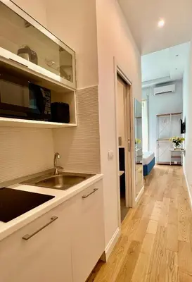 Cucina o angolo cottura di Sea Glimpse Studio - Santa Lucia