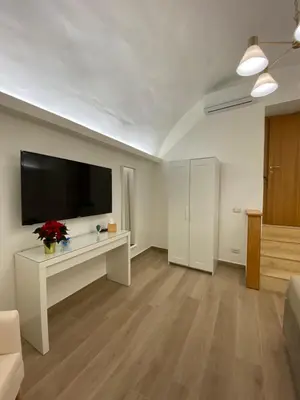 TV o dispositivi per l'intrattenimento presso Paura Suite Apartment