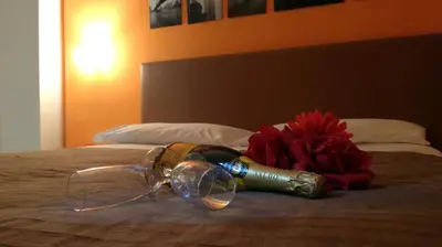 Letto o letti in una camera di Bovio Modern Suite