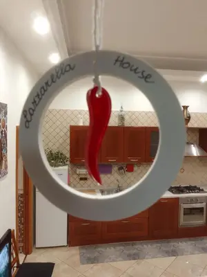 Cucina o angolo cottura di Lazzarella House