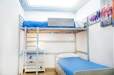 Letto o letti in una camera di Lazzarella House